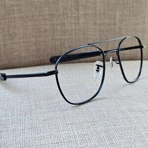 Capri Men Eyeglasses Frame Black Tone Glasses Frame DC158 55[]20 140 eyewear